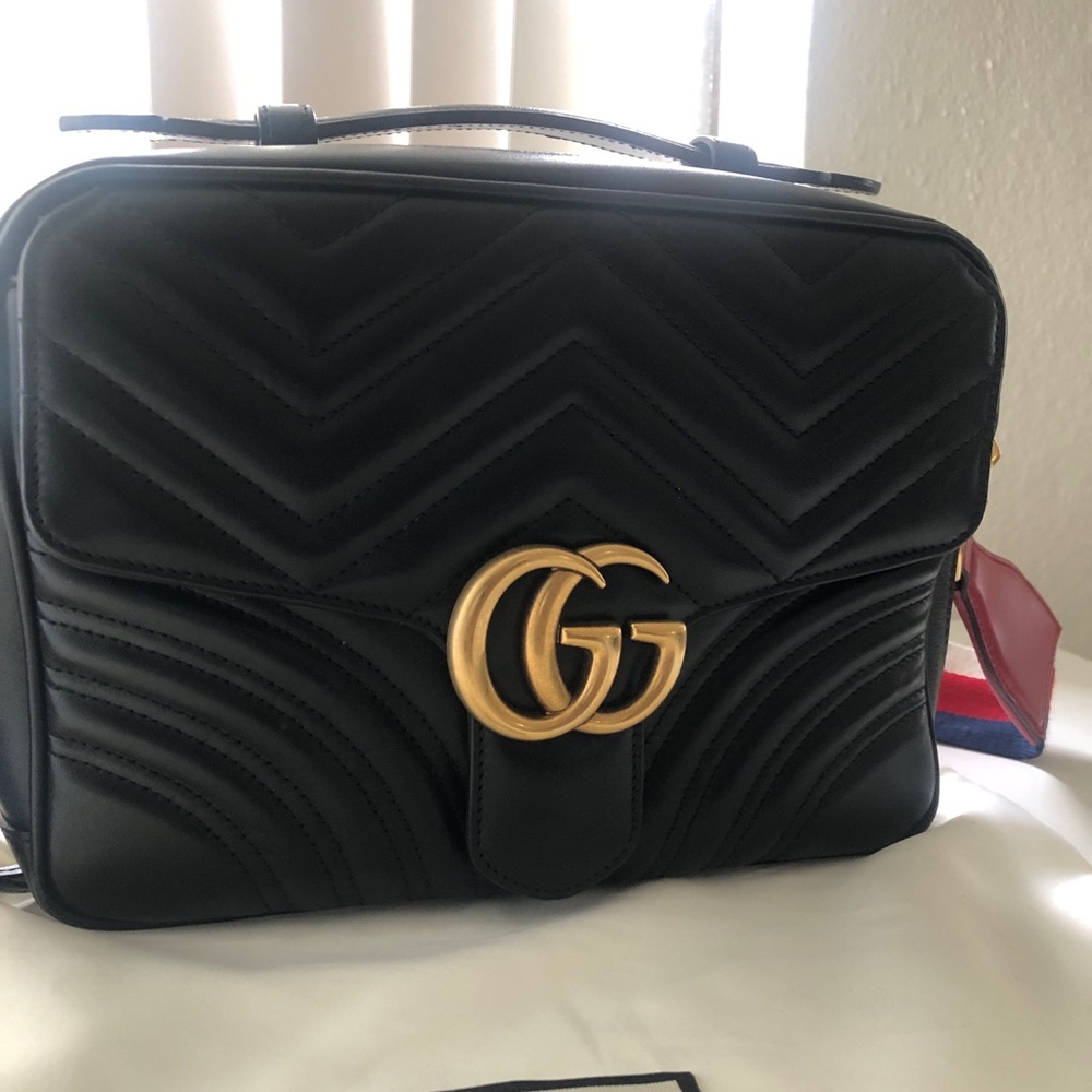 Gucci Marmont Matelassé shoulder bag
